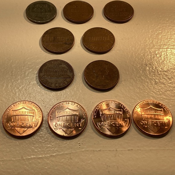 🟤 Vintage 1960s Penny Hunt Coin Collection for kids - Copper + Wheat + S Mint - Picture 10 of 13